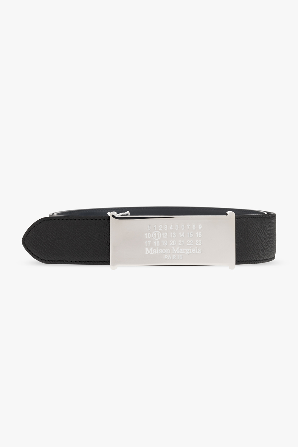 【送料&関税込】Maison Margiela Reversible Black Leather Bel Maison Margiela - Reversible Belt | HBX - Globally Curated
